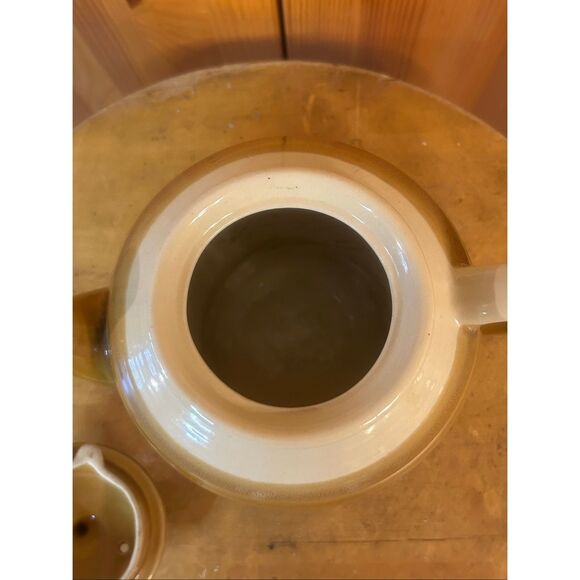 Vintage Earthy Stoneware En Gres Pottery Teapot Japan (5744) - Picture 8 of 10